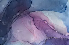 抽象的彩色背景，壁纸。混合丙烯酸涂料。现代艺术。大理石纹理。酒精油墨颜色半透明
