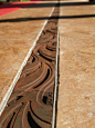 Minnione natural iron trench grate by Iron Age Designs. Visit the slowottawa.ca boards >> http://www.pinterest.com/slowottawa/: 