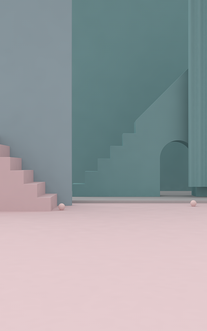 C4D 立体 空间 背景