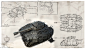 Europa Siege tank, Michal Kus : Concept art for an MMO Turn Based Strategy ''March of War'' by ISOTX