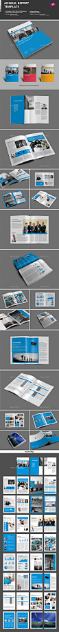 Annual Report Template - Informational Brochures