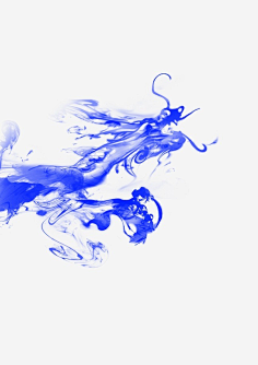 一条蓝色的水墨龙_图案装饰免费下载_巧办网水墨设计元素平面水墨艺术