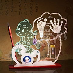 可亲可爱专业儿童摄影采集到kqka手足印