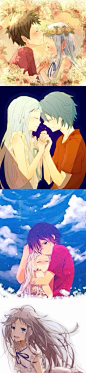 #未闻花名#总有一个人，一直住在心底，却消失在生活里。