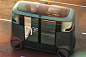 This self-driving pod can be used to transport either humans or carry cargo | Yanko Design