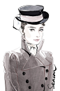 时尚经典 Classic fashion icon#Audrey Hepburn#《战争与和平》娜塔莎·罗斯托娃Natasha Rostov造型#经典##影视##插画##明星#