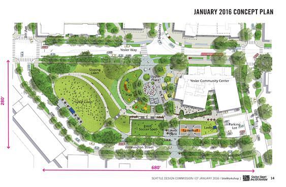 Yesler Site Plan