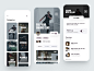 Fitness Boxing App fitness app training sport activity leaderboard tracking boxing fitness creative dribbble minimal ios dashboard design app ux ui