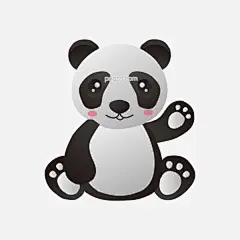 矢量手绘卡通熊猫图片大小4167x4167px 图片尺寸582.02 KB 来自PNG搜索网 pngss.com 免费免扣png素材下载！功夫熊猫#卡通动物#卡通手绘#可爱熊猫#水墨#四川熊猫#稀有动物#小熊猫#熊猫#熊猫抱竹#熊猫吃竹子#熊猫翠竹#熊猫森林#