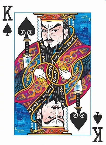 中国风的扑克牌插画设计欣赏 
via  ...