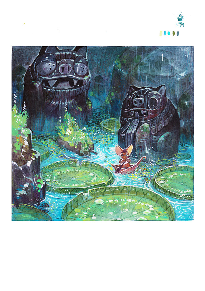 wenn liu on Behance