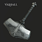 Mjolnir 2.0 (Real Time Game Model), Attila Marton : I was responsible of every aspect from scratch to game engine UE4 except (the concept which was created by Ryash) to create the version 2.0 of Mjolnir for Blackrose Arts developers of Valhall.
This is un