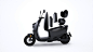 联合国大学电动小型摩托车的第二代 - 柏林 - 2019年5月21日 - designboom