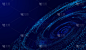 线、粒子流、宇宙涡旋、网络技术大数据背景。