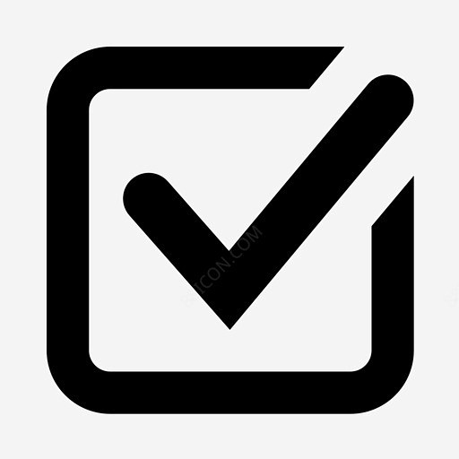 复选框投票勾选框图标免费下载-图标rzzrstwt-88ICON图标网-花瓣网
