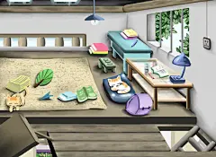 玉语  的插画 记忆中的老房子