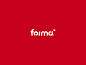 forma : Forma is a rebranding project to a office furniture brand. It’s geometric shapes, present in their previous logo were the inspiration in creating it’s new identity. At the brands name, Forma, was included a triangle from previous brand, giving to 