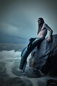 AI绘画_Prompts_TristanC17_skinny_young_merman_on_a_rock_in_a_storm_8a0f02a7-bf56-4264-88b5-6c84a4dd60b3_xpanx.com
