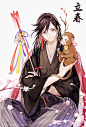 Tags: Fanart, Pixiv, PNG Conversion, Fanart From Pixiv, Pixiv Id 2385584, Touken Ranbu, Izumi no Kami Kanesada