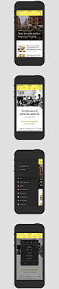 News Reader iOS7 Application Template: 