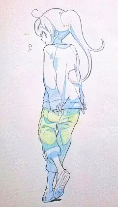 动漫女孩动漫绘画系列图集丨萝莉Q版古风美女姐妹/女仆少女漫画