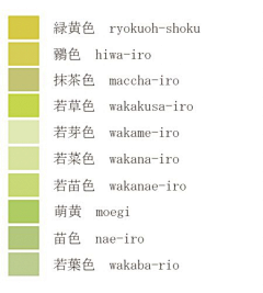 你的样子_l采集到颜色 名称