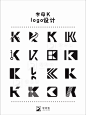 600个K字母的创意logo - 小红书