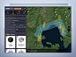 ESRI CIS Datamarket v1.5 (Spatial search) ui interface ux dashboard nav menu list map gis geo spatial search