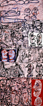 Pace Gallery - "Theatres of memory" - 让 杜布菲 : Pace London is delighted to present Jean Dubuffet: Theatres of memory, the first exhibition dedicated to Dubuffet’s Théâtres de mémoire series in over three decades. Organized by Arne Glimcher, the f