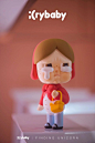 Lil Red Hood CRYBABY by Molly's Factory x  Finding Unicorn : All set for this weekends BTS 2019 is Lil Red Hood CRYBABY by Thai artist Molly Yllom of Molly's Factory! Based on famous children's story theme, Molly's Crybaby take on the role of Lit