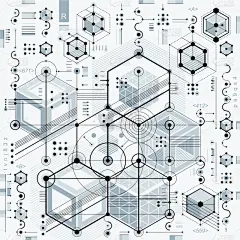 几何形状,虚线,部分,连字符,蓝图,技术,壁纸,建筑业,蜘蛛网,绘制