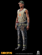 Farcry 6 - Philly Barzaga, Steve Fabok : Hey Guys, I had the great pleasure of making this character for Farcry 6 - Philly. I was responsible for making his clothing, hat, and tool pouch. The extremely talented Marina Chemeris was the one responsible for 