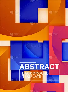 几何形状,文字,彩色图片,方形画幅,华丽的,商务,砖,壁纸,模板,现代