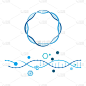 医学DNA矢量图标设计插图