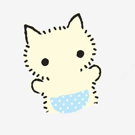 卡通猫咪免抠png素材_新图网ixintu.com