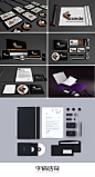 7款-大气黑色质感商务VI样机-字体传奇网-中国首个字体品牌设计师交流网
