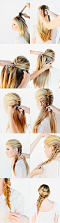 Fishtail Braid Hair Tutorial