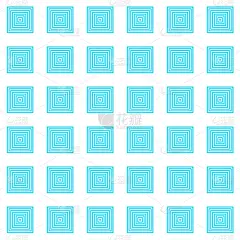 插图与各种颜色，方形格式高分辨率和清晰度。