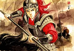 行苇/绘 古风手绘插画