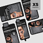 Men's Starter Kit (5 Mask Bundle) : The perfect introduction to Skin Republic for Men.  This bundle includes 5 masks Included in this bundle Energising Face Mask Sheet for Men Hydrating facial sheet mask delivers an energising boost to dry and tired skin.