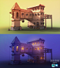 Iso-House student project (Day-Night Renders), Shashank Mehta : See AO Renders here:
https://www.artstation.com/artwork/XYE9n

This was a college assignment where i teach Maya and Max, it is a practice project we named 'Iso-House'. 
Students very new to M