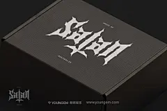 Raven Faith恐怖万圣节重金属朋克哥特摇滚音乐海报标题英文字体下载_颜格视觉