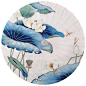 油纸伞古典防雨中国风伞 古典传统 装饰道具 江南舞蹈伞 水墨荷花-淘宝网