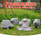 户外园林玻璃钢雕塑卡通动物座椅商场美称休闲坐凳摆件游乐场座椅-淘宝网