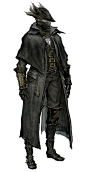 Hunter Attire Art from Bloodborne