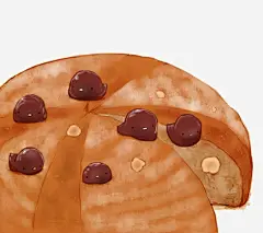 甜点上的小鸡 食物 元素 免抠png 设计图片 免费下载 页面网页 平面电商 创意素材