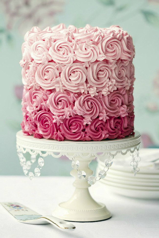 创意玫瑰婚礼蛋糕 这是爱的气息~-婚礼时...