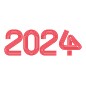 2024简约线条艺术字