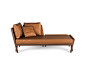 Chaise lounge
Hermes chaise with left armrest.
Greyed oak frame. Upholstered in Hermes red taurillon Clemence leather.

Measures L76.2" x H29.3" x W35.8"

Color : H red
Ref. H920218M 05
$29,800.00