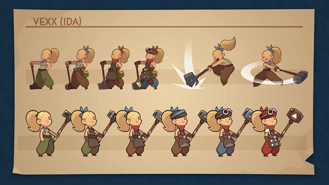 Almost A Hero Game. Characters Design. 2016-2020-花瓣网